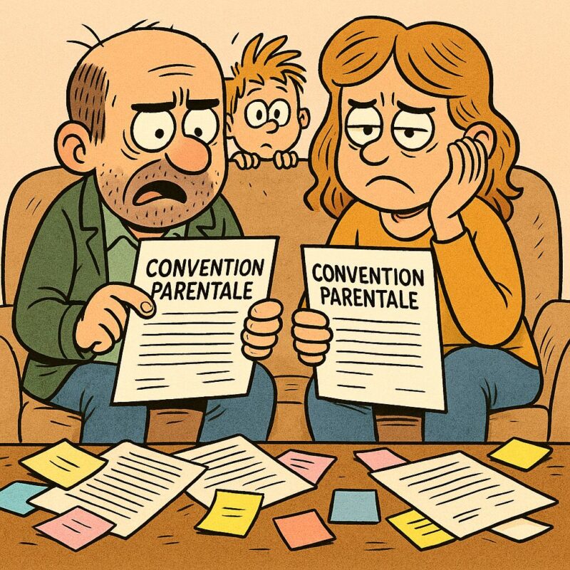 Avocat Lyon divorce convention parentale
