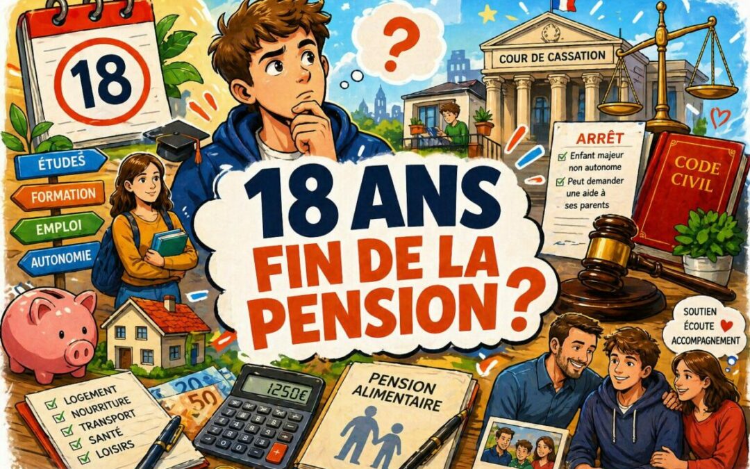 Pension enfant majeur: Avocat Lyon divorce