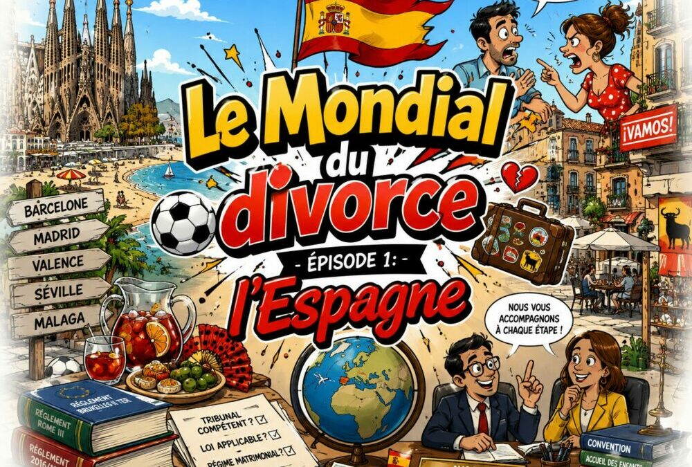 Divorce Espagne-France: Avocat divorce Lyon
