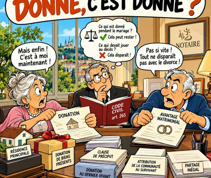 Donations: avocat divorce lyon